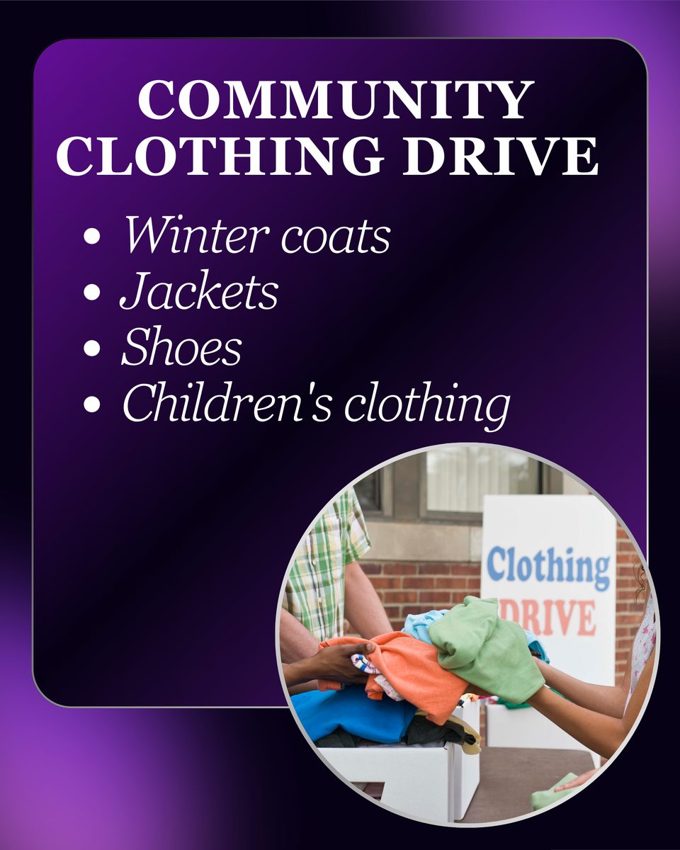 Community Clothing Drive